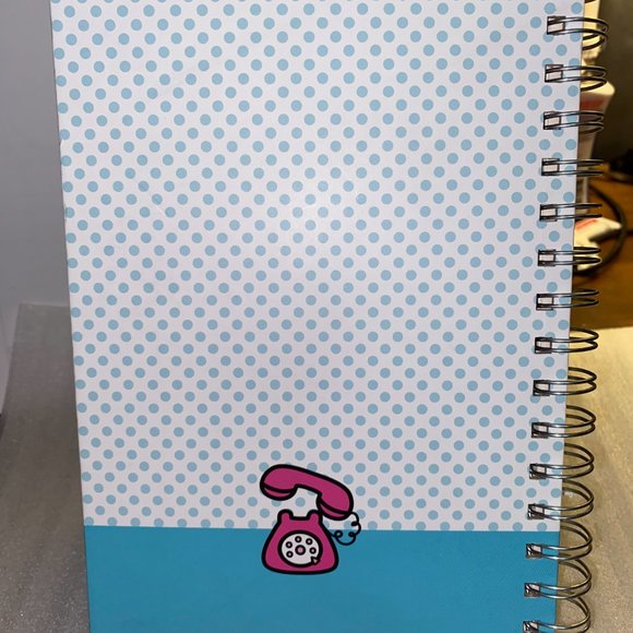 Hello Kitty Hardback Journal Notebook 160 lined pages, NWT Pink or Blue - Picture 2 of 3